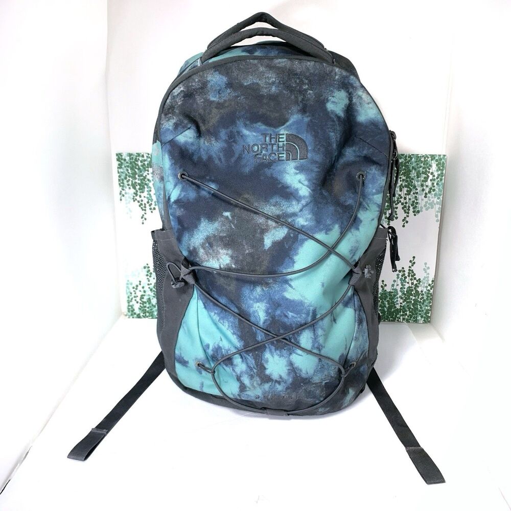 The North Face Jester Aqua Blue School Laptop Hiking Bookbag